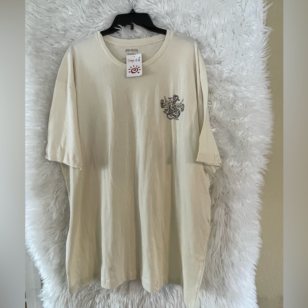 Del Sol NWT Madeira Beach, FL Color Changing Short Sleeve Men’s Crewneck T-Shirt